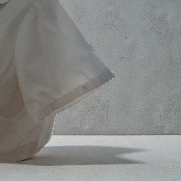 American Apparel Classic White Button-Down Shirt Sz XS/S - Picture 7 of 14